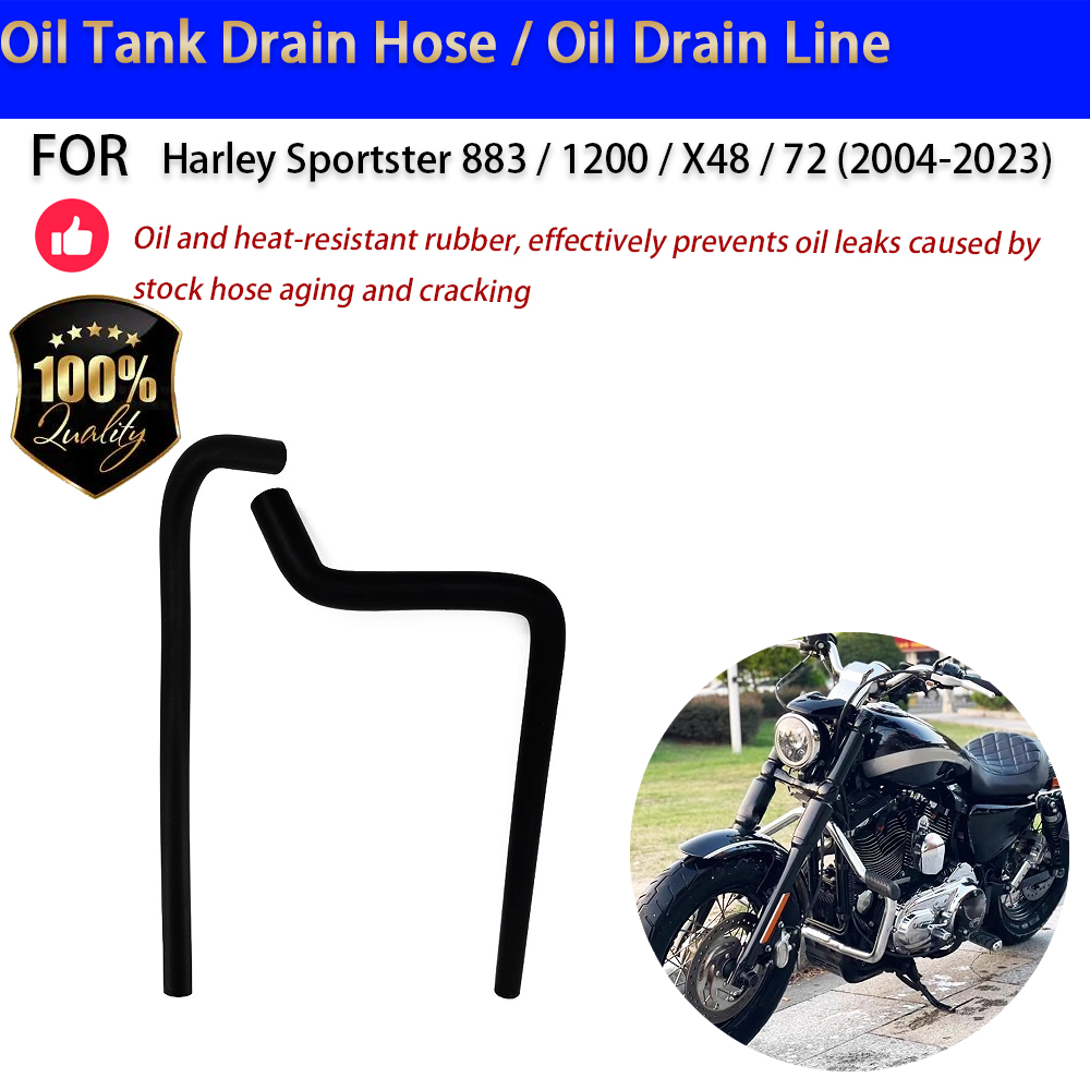Oil Drain Tank - Для Harley Sportster 883 1200 X48