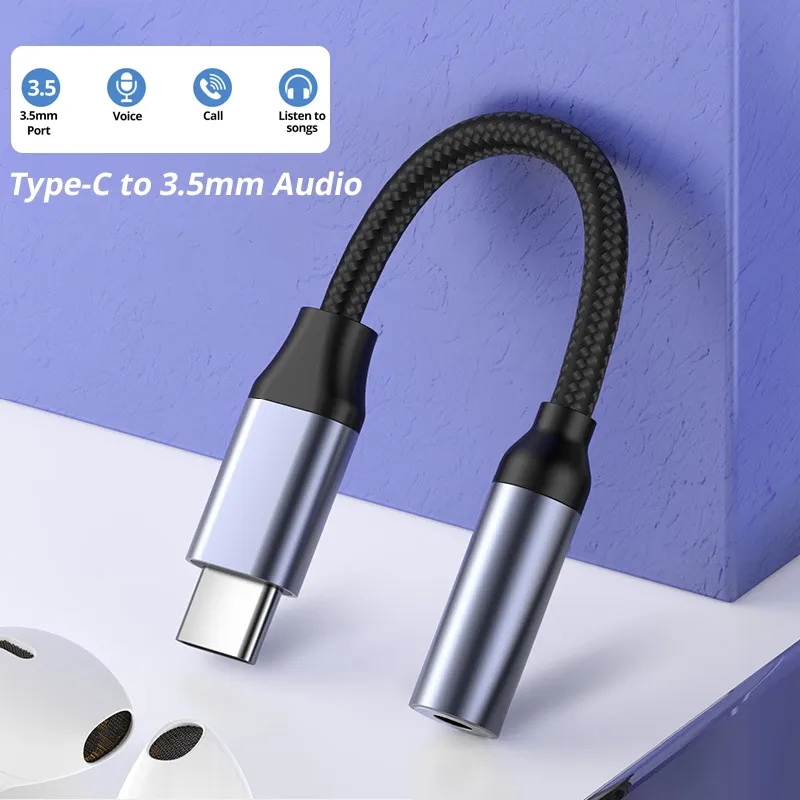 Transmission Jack Adapter - Кабель-Переходник USB Type-C на 3,5 мм