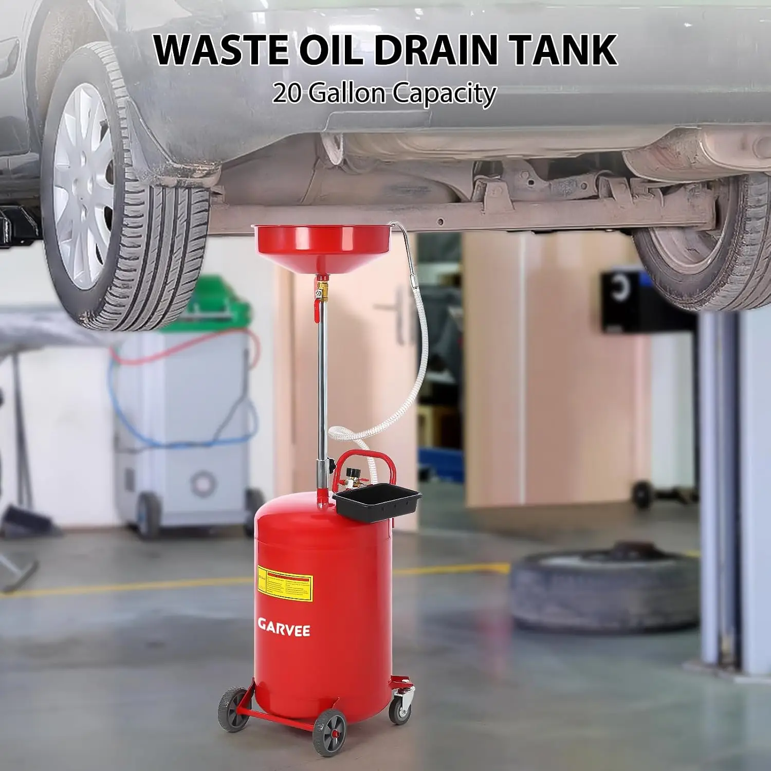 20-галлонный резервуар для сли – обзор и цена Oil Drain Tank
